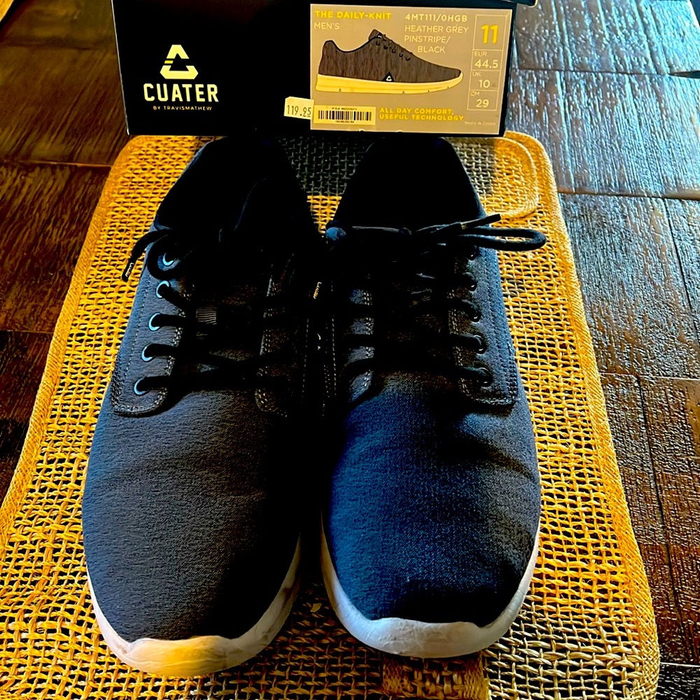 HEATHER GREY MENS ALL DAY COMFORT SIZE 11